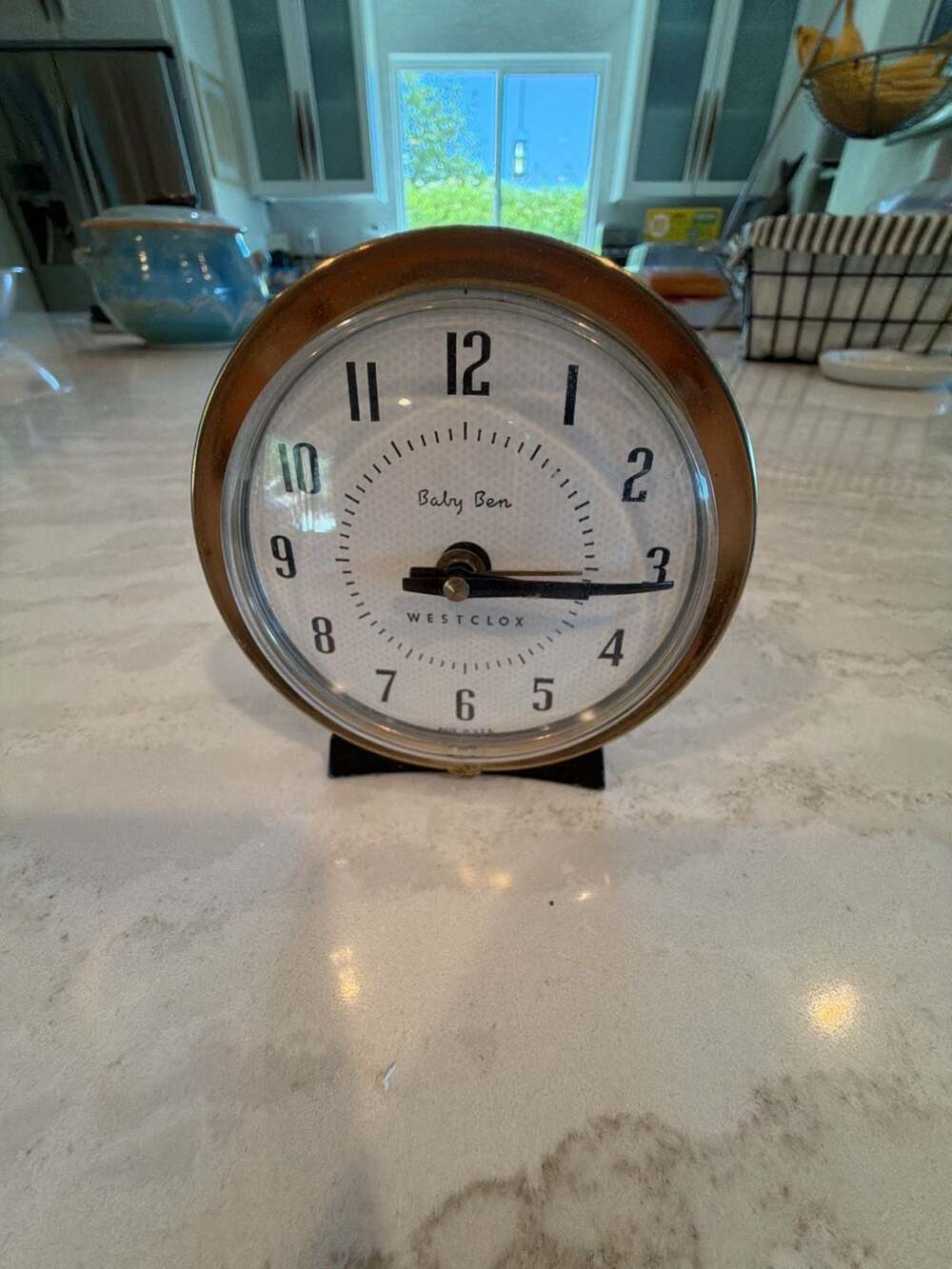Vintage Westclox Baby Ben Model 61-Y Wind-Up Alarm Clock